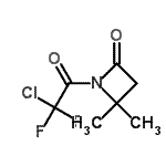 CAS#: 707-58-4， 1-[Chloro(difluoro)acetyl]-4,4-dimethyl-2-azetidinone
