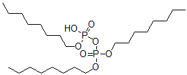 CAS#: 70715-01-4， Diphosphoric acid trioctyl ester