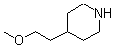 structure of CAS# 70724-70-8, 4-(2-Methoxyethyl)piperidine;4-(2-Methoxyethyl)piperidine hydrochloride;4-(Methoxyethyl)piperidine;4-Methoxyethylpiperidine