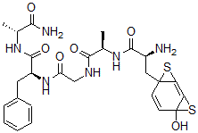 CAS#: 70768-44-4， Cys(2)-CysNH2(5)-Enkephalin