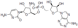 CAS#: 70834-14-9， 3'-Deoxy-3'-Aminocytidylyl(3'-5')Adenosine