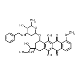 CAS 登录号：70844-19-8， 3-(1,2-二羟基乙基)-3,5,12-三羟基-10-甲氧基-6,11-二氧代-1,2,3,4,6,11-六氢-1-并四苯基3-(苄基氨基)-2,3,6-三脱氧吡喃己糖苷