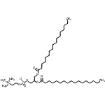 structure of CAS# 70897-27-7, 2,3-Bis(heptadecanoyloxy)propyl 2-(trimethylammonio)ethyl phosphate;1,2-DIHEPTADECANOYL-SN-GLYCERO-3-PHOSPHATIDYLCHOLINE;1,2-Diheptadecanoyl-sn-glycero-3-phosphocholine;1,2-DIHEPTADECANOYL-SN-GLYCERO-3-PHOSPHORYLCHOLINE