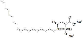 CAS 登录号：70904-60-8， (Z)-4-(9-十八碳烯基氨基)-4-氧代-2-磺酸基丁酸二钠