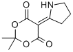 CAS#: 70912-52-6， 2,2-Dimethyl-5-(2-Pyrrolidinylidene)-1,3-Dioxane-4,6-Dione