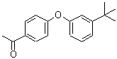 CAS#: 70945-85-6， 1-{4-[3-(2-Methyl-2-propanyl)phenoxy]phenyl}ethanone