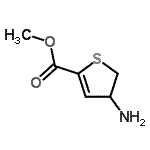 CAS#: 709604-54-6， Methyl 4-amino-4,5-dihydro-2-thiophenecarboxylate