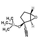 CAS#: 709674-10-2， (1R,2R,5S)-2-[(Trimethylsilyl)oxy]-6-oxabicyclo[3.1.0]hexane-2-carbonitrile