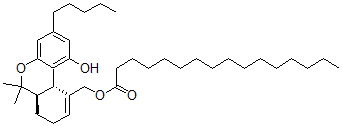 CAS#: 70996-01-9， 11-Palmitoyloxy-delta(9)-Tetrahydrocannabinol