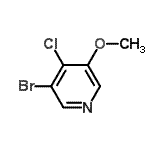 CAS#: 71001-60-0， 3-Bromo-4-chloro-5-methoxypyridine