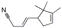 CAS#: 71042-96-1， 4-(2,2,3-Trimethyl-3-Cyclopenten-1-Yl)-3-Butenenitrile