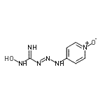 CAS#: 71084-18-9， (1E)-N-Hydroxy-3-(1-oxido-4-pyridinyl)-1-triazene-1-carboximidamide