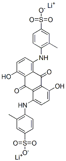 CAS#: 71130-70-6， Dilithium 6,6'-[(9,10-Dihydro-4,8-Dihydroxy-9,10-Dioxo-1,5-Anthrylene)Diimino]Bis[Toluene-3-Sulphonate]