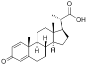 CAS#: 71154-85-3， 3-Oxopregna-1,4-Diene-20-Carboxylic Acid