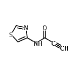 CAS#: 71169-29-4， N-(1,3-Thiazol-4-yl)-2-propynamide