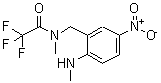 CAS#: 71173-74-5， 2,2,2-Trifluoro-N-Methyl-N-[[2-(Methylamino)-5-Nitrophenyl]Methyl]-Acetamide
