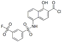CAS#: 71173-79-0， 5-[[[3-(Fluorosulphonyl)Phenyl]Sulphonyl]Amino]-1-Hydroxynaphthalene-2-Carbonyl Chloride