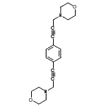 CAS#: 7119-40-6， 4,4'-(1,4-Phenylenedi-1-propyne-1,3-diyl)dimorpholine