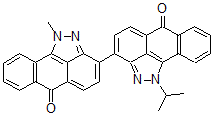 CAS#: 71230-66-5， 1-Methyl-1'-(1-Methylethyl)[3,3'-Bianthra[1,9-cd]Pyrazole]-6,6'(1H,1'H)-Dione