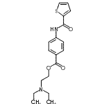 CAS#: 712305-93-6， 2-(Diethylamino)ethyl 4-[(2-thienylcarbonyl)amino]benzoate