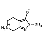 CAS#: 71233-21-1， 2-Methyl-4,5,6,7-tetrahydro-2H-pyrazolo[3,4-c]pyridin-6-ium-3-olate