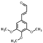 CAS#: 71277-13-9， (2E)-3-(3,4,5-Trimethoxyphenyl)acrylaldehyde