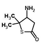 CAS#: 713072-26-5， 4-Amino-5,5-dimethyldihydro-2(3H)-thiophenone