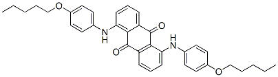 CAS#: 71334-64-0， 1,5-Bis[[4-(Pentyloxy)Phenyl]Amino]Anthraquinone