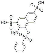 CAS#: 71411-88-6， 3-Amino-4-[(Phenylsulphonyl)Oxy]Naphthalene-2,7-Disulphonic Acid