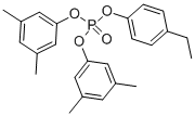 structure of CAS# 7144-07-2, 4-Ethyl-3',3'',5',5''-Tetramethyltriphenyl Phosphate;Phosphoric Acid Bis(3,5-Dimethylphenyl) (4-Ethylphenyl) Ester;Nsc59688;Nsc68204