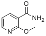 structure of CAS# 7145-28-0, 2-Methoxypyridine-3-Carboxamide;2-Methoxy-3-Pyridinecarboxamide;2-Methoxynicotinamide;Nciopen2_000588