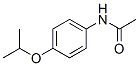 structure of CAS# 7146-61-4, O-Isopropyl Acetaminophen;N-(4-Isopropoxyphenyl)Acetamide;N-(4-Propan-2-Yloxyphenyl)Ethanamide;Acetamide, N-(4-(1-Methylethoxy)Phenyl)-