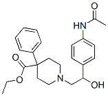 CAS#: 7146-71-6， Ethyl 1-[2-(4-Acetamidophenyl)-2-Hydroxy-Ethyl]-4-Phenyl-Piperidine-4-Carboxylate