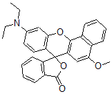CAS#: 71463-70-2， 10-(Diethylamino)-5-Methoxyspiro[7H-Benzo[c]Xanthene-7,1'(3'H)-Isobenzofuran]-3'-One