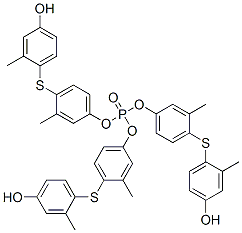 CAS#: 71463-72-4， Phosphoric Acid Tris[4-[(4-Hydroxy-2-Methylphenyl)Thio]-3-Methylphenyl] Ester