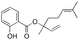 CAS#: 7149-28-2， 2-Hydroxybenzoic Acid 1-Ethenyl-1,5-Dimethyl-4-Hexenyl Ester