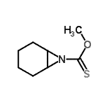 CAS#: 71492-65-4， O-Methyl 7-azabicyclo[4.1.0]heptane-7-carbothioate