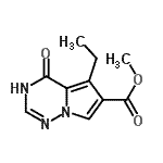 CAS#: 714971-30-9， Methyl 5-ethyl-4-oxo-1,4-dihydropyrrolo[2,1-f][1,2,4]triazine-6-carboxylate