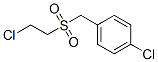 structure of CAS# 71501-39-8, 1-Chloro-4-[[(2-Chloroethyl)Sulphonyl]Methyl]Benzene;Benzene, 1-Chloro-4-[[(2-Chloroethyl)Sulfonyl]Methyl]-;Nsc202565;Sulfone, P-Chlorobenzyl 2-Chloroethyl