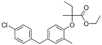 CAS#: 71549-00-3， Ethyl 2-[4-[(4-Chlorophenyl)Methyl]-2-Methyl-Phenoxy]-2-Methyl-Butanoate