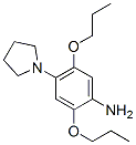 CAS#: 71550-54-4， 2,5-Dipropoxy-4-(1-Pyrrolidinyl)Benzenamine