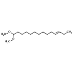 CAS#: 71566-64-8， (3E)-14,14-Dimethoxy-3-tetradecene