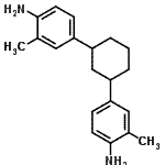 CAS#: 71617-21-5， 4,4'-(1,3-Cyclohexanediyl)bis(2-methylaniline)