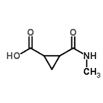 CAS#: 716362-30-0， 2-(Methylcarbamoyl)cyclopropanecarboxylic acid
