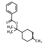 CAS#: 71648-34-5， 2-(4-Methyl-3-cyclohexen-1-yl)-2-propanyl benzoate