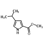 CAS#: 7165-07-3， Methyl 4-isopropyl-1H-pyrrole-2-carboxylate