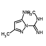 CAS#: 71680-59-6， 5-Amino-N,3-dimethyl-1H-pyrazole-1-carboximidamide