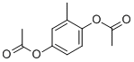 结构式 CAS# 717-27-1, 2-甲基-1,4-苯二醇二乙酸酯