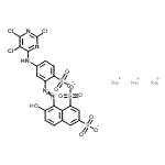 CAS#: 71720-90-6， Trisodium 7-hydroxy-8-({2-sulfonato-5-[(2,5,6-trichloro-4-pyrimidinyl)amino]phenyl}diazenyl)-1,3-naphthalenedisulfonate