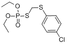 CAS#: 7173-84-4， 1-Chloro-4-[(diethoxyphosphorylthio)methylthio]benzene
